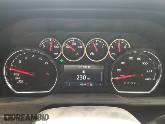 2021 Chevrolet Silverado 1500 RST with VIN 3GCUYEED0MG416036, listed as a Copart auction lot 48071015 with 34,559 mi miles and Clean Title. Bid and sale history available at carsss.com. Image 9.