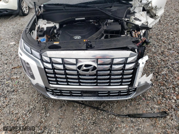 2024 Hyundai Palisade Calligraphy with VIN KM8R74GE6RU679916, listed as a Copart auction lot 84208924 with 0 mi miles and Salvage Title. Bid and sale history available at carsss.com. Image 11.