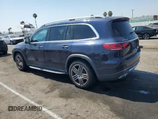 2021 Mercedes-Benz GLS 450 with VIN 4JGFF5KEXMA442665, listed as a Copart auction lot 62712424 with 24,449 mi miles and Salvage Title. Bid and sale history available at DreamBid. Image 2.