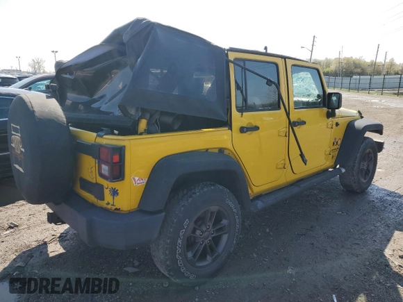 2008 Jeep Wrangler Unlimited X with VIN 1J4GA39158L621957, listed as a Copart auction lot 52737815 with 135,489 mi miles and Salvage title. Bid and sale history available at DreamBid. Image 3.