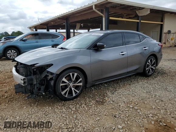 2016 Nissan Maxima Platinum with VIN 1N4AA6APXGC375022, listed as a Copart auction lot 58364695 with 151,387 mi miles and Salvage title. Bid and sale history available at DreamBid. Image 1.
