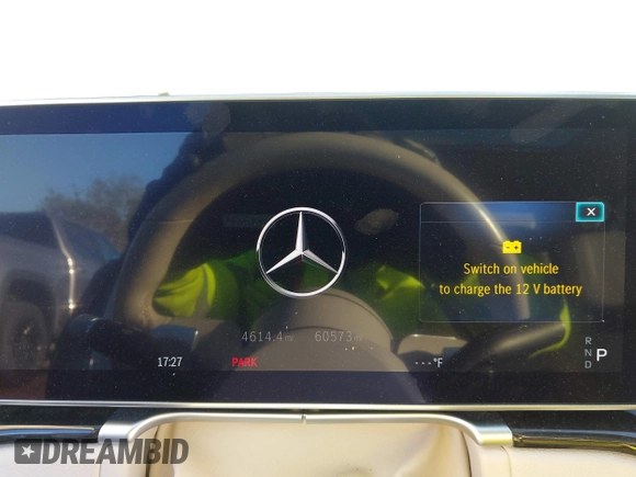 2022 Mercedes-Benz S 580 with VIN W1K6G7GB7NA155903, listed as a IAAI auction lot 41867399 with 60,573 mi miles and . Bid and sale history available at DreamBid. Image 7.