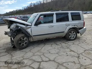 2007 Jeep Commander Sport with VIN 1J8HG48K47C643657, listed as a Copart auction lot 43215275 with 0 mi miles and Salvage Title. Bid and sale history available at carsss.com. Image 1.