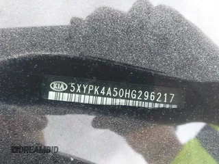 2017 Kia Sorento SX z VIN 5XYPK4A50HG296217, wystawiony jako IAAI lot #42308585 z przebiegiem 146 153 mil mil oraz . Historia ofert i sprzedaży dostępna na DreamBid. Obrazek 9.