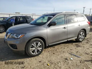 2017 Nissan Pathfinder SL with VIN 5N1DR2MM6HC632877, listed as a Copart auction lot 48636585 with 117,946 mi miles and Clean Title. Bid and sale history available at carsss.com. Image 1.