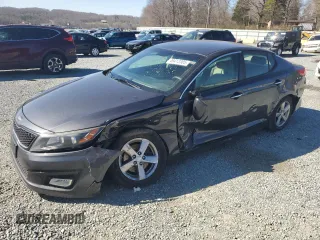 2015 Kia Optima LX with VIN 5XXGM4A79FG464773, listed as a Copart auction lot 49413305 with 141,127 mi miles and Salvage Title. Bid and sale history available at carsss.com. Image 1.