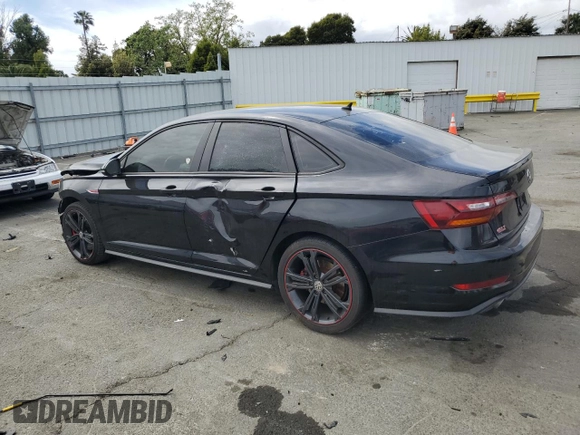 2019 Volkswagen Jetta S with VIN 3VW6T7BU7KM147858, listed as a Copart auction lot 54738625 with 150,114 mi miles and Salvage title. Bid and sale history available at DreamBid. Image 2.