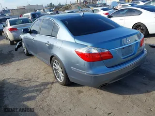 2011 Hyundai Genesis with VIN KMHGC4DE1BU122330, listed as a IAAI auction lot 41815887 with 163,948 mi miles. Bid and sale history available at carsss.com. Image 3.