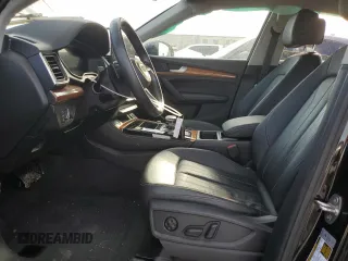 2022 Audi Q5 S line Premium Plus with VIN WA1EAAFYXN2088065, listed as a Copart auction lot 57692385 with 51,313 mi miles and Salvage title. Bid and sale history available at DreamBid. Image 7.