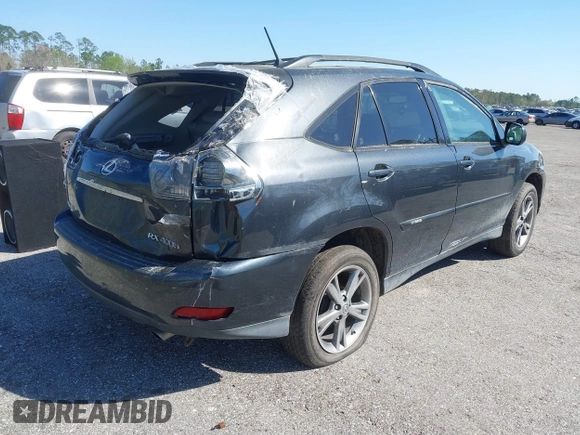 2007 Lexus RX 400h z VIN JTJGW31U372003129, wystawiony jako IAAI lot #41769911 z przebiegiem 231 097 mil mil oraz . Historia ofert i sprzedaży dostępna na DreamBid. Obrazek 4.