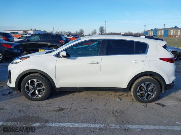 2020 Kia Sportage LX with VIN KNDPM3AC1L7779711, listed as a IAAI auction lot 41226145 with 65,319 mi miles. Bid and sale history available at carsss.com. Image 14.
