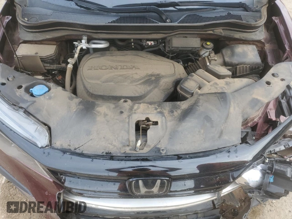 2022 Honda Pilot Special Edition with VIN 5FNYF6H27NB081159, listed as a Copart auction lot 48992915 with 48,812 mi miles and Salvage Title. Bid and sale history available at carsss.com. Image 12.