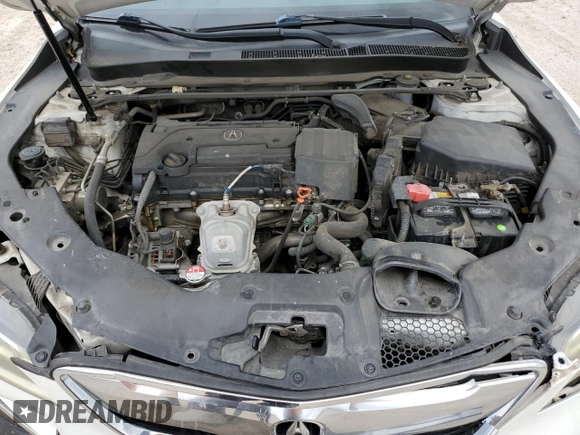2016 Acura TLX with VIN 19UUB1F38GA003866, listed as a Copart auction lot 54975695 with 113,704 mi miles and Salvage title. Bid and sale history available at DreamBid. Image 11.