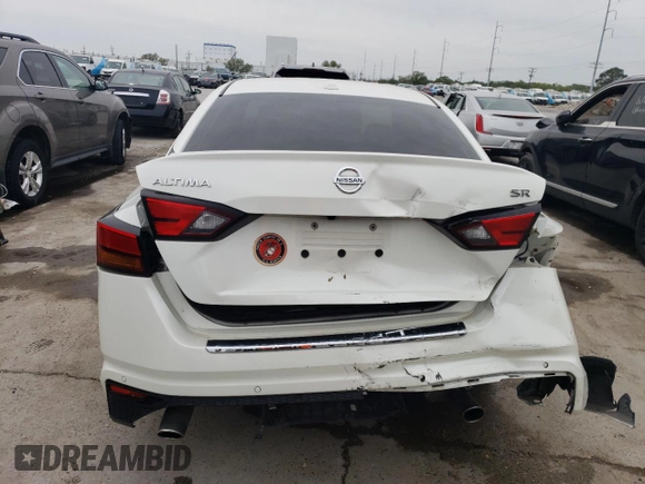 2021 Nissan Altima 2.5 SR with VIN 1N4BL4CV6MN407303, listed as a Copart auction lot 50804115 with 83,963 mi miles and Salvage Title. Bid and sale history available at carsss.com. Image 6.