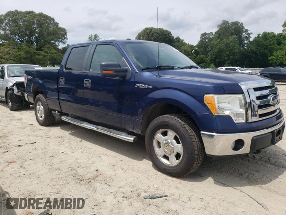 2010 Ford F-150 XL with VIN 1FTFW1EV8AFD94459, listed as a Copart auction lot 60367055 with 177,775 mi miles and Salvage title. Bid and sale history available at DreamBid. Image 4.