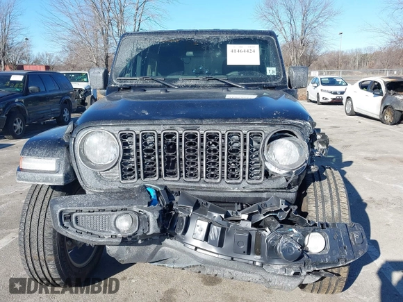 2024 Jeep Wrangler Willys с VIN 1C4RJXN64RW162279, выставлен на аукционе IAAI как лот 41464424 с пробегом 12 928 миль миль и . История ставок и продаж доступна на DreamBid. Изображение 12.