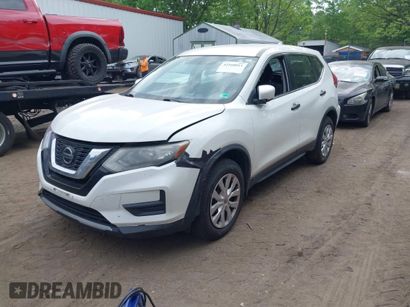 2018 Nissan Rogue SV with VIN KNMAT2MV3JP601540, listed as a IAAI auction lot 42160011 with 212,609 mi miles. Bid and sale history available at carsss.com. Image 17.
