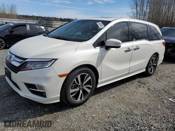 2019 Honda Odyssey Elite с VIN 5FNRL6H95KB022214, выставлен на аукционе Copart как лот 50086365 с пробегом 128 928 миль миль и Списание • Salvage title. История ставок и продаж доступна на DreamBid. Изображение 1.