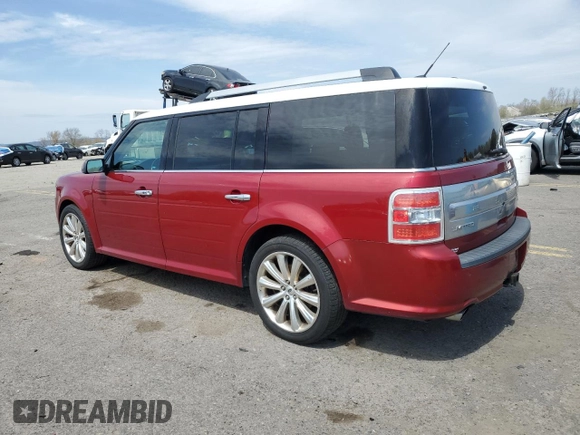 2015 Ford Flex Limited w/EcoBoost with VIN 2FMHK6DT0FBA12642, listed as a Copart auction lot 53861105 with 154,661 mi miles and Clean Title. Bid and sale history available at carsss.com. Image 2.