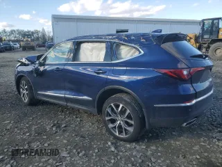 2023 Acura MDX w/Technology Package with VIN 5J8YE1H41PL012783, listed as a Copart auction lot 43699175 with 0 mi miles and Salvage Title. Bid and sale history available at carsss.com. Image 2.