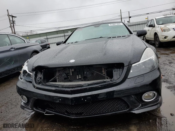 2011 Mercedes-Benz SL-Class SL 550 with VIN WDBSK7BA8BF165312, listed as a Copart auction lot 51907465 with 32,057 mi miles and Salvage Title. Bid and sale history available at carsss.com. Image 5.