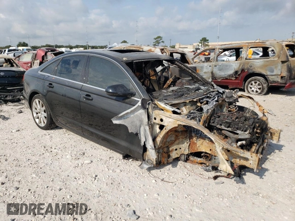 2015 Audi A6 2.0T Premium with VIN WAUFFAFC9FN030333, listed as a Copart auction lot 75189954 with 0 mi miles and Non Repairable. Bid and sale history available at carsss.com. Image 4.