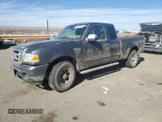 2009 Ford Ranger XLT with VIN 1FTZR45E69PA06141, listed as a Copart auction lot 43617815 with 102,986 mi miles and Salvage Title. Bid and sale history available at carsss.com. Image 1.