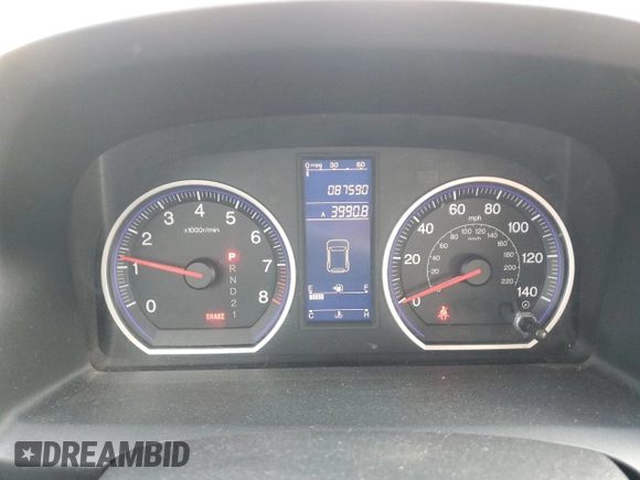 2011 Honda CR-V SE with VIN 5J6RE4H43BL037823, listed as a Copart auction lot 49166495 with 87,590 mi miles and Salvage Title. Bid and sale history available at carsss.com. Image 9.