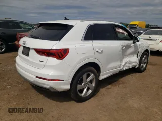 2019 Audi Q3 Premium Plus with VIN WA1BECF30K1067122, listed as a Copart auction lot 61161544 with 22,697 mi miles and Salvage Title. Bid and sale history available at carsss.com. Image 3.