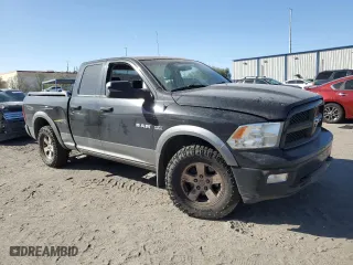 2010 Dodge Ram 1500 SLT with VIN 1D7RV1GT7AS185917, listed as a Copart auction lot 77835844 with 159,879 mi miles and Salvage Title. Bid and sale history available at carsss.com. Image 4.