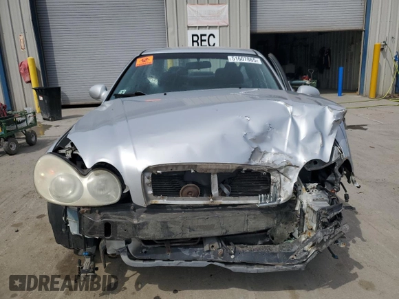 2004 Hyundai Sonata GLS with VIN KMHWF35H34A940619, listed as a Copart auction lot 51607865 with 192,742 mi miles and Salvage Title. Bid and sale history available at carsss.com. Image 5.