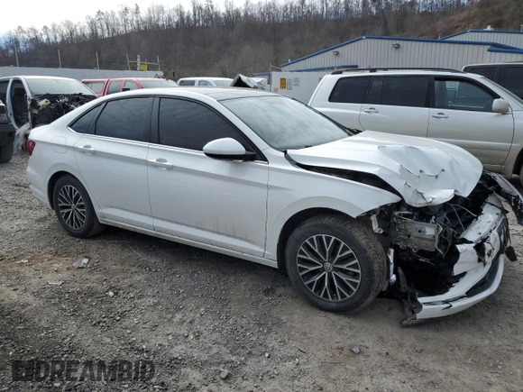 2021 Volkswagen Jetta S with VIN 3VWC57BUXMM067289, listed as a Copart auction lot 46064245 with 82,684 mi miles and Salvage title. Bid and sale history available at DreamBid. Image 4.