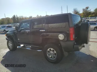 2008 Hummer H3 SUV Luxury with VIN 5GTEN43E288195918, listed as a Copart auction lot 76897894 with 166,311 mi miles and Non Repairable. Bid and sale history available at carsss.com. Image 2.
