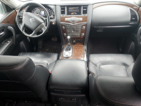 2020 Nissan Armada SL with VIN JN8AY2ND3L9108136, listed as a Copart auction lot 42542315 with 85,152 mi miles and Salvage Title. Bid and sale history available at carsss.com. Image 8.