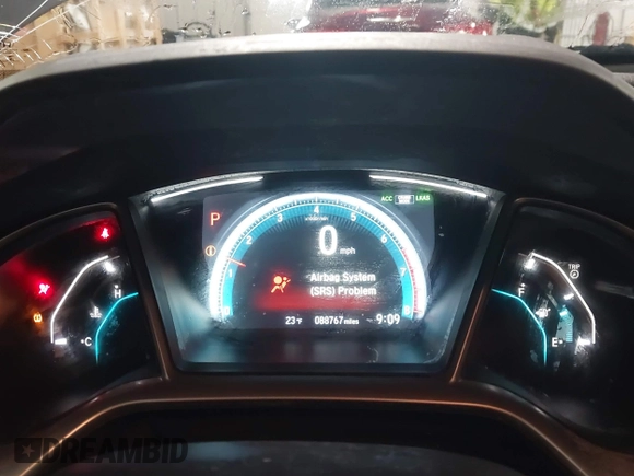 2020 Honda Civic EX-L with VIN 19XFC1F70LE010163, listed as a IAAI auction lot 41306532 with 88,767 mi miles and . Bid and sale history available at DreamBid. Image 7.