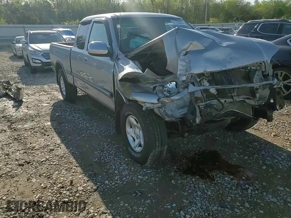 2001 Toyota Tundra SR5 with VIN 5TBRT34181S176370, listed as a Copart auction lot 51705225 with 180,883 mi miles and Salvage Title. Bid and sale history available at carsss.com. Image 11.