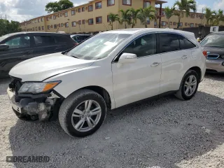 2013 Acura RDX Tech Pkg with VIN 5J8TB4H5XDL005095, listed as a Copart auction lot 53839005 with 115,742 mi miles and Salvage Title. Bid and sale history available at carsss.com. Image 1.