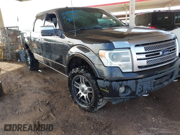 2013 Ford F-150 XL with VIN 1FTFW1ET4DFB45160, listed as a IAAI auction lot 41929492 with 190,320 mi miles and . Bid and sale history available at DreamBid. Image 1.