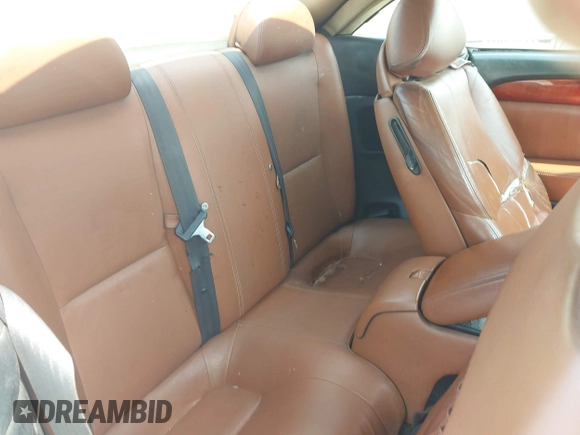 2002 Lexus SC 430 with VIN JTHFN48Y820027848, listed as a IAAI auction lot 42410697 with 151,582 mi miles and . Bid and sale history available at DreamBid. Image 8.