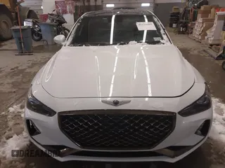 2020 Genesis G70 3.3T with VIN KMTG34LE6LU053580, listed as a IAAI auction lot 41220095 with 75,219 mi miles and . Bid and sale history available at DreamBid. Image 13.
