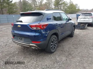 2023 Chevrolet TrailBlazer ACTIV with VIN KL79MSSL5PB075898, listed as a IAAI auction lot 41695970 with 16,709 mi miles and . Bid and sale history available at DreamBid. Image 4.