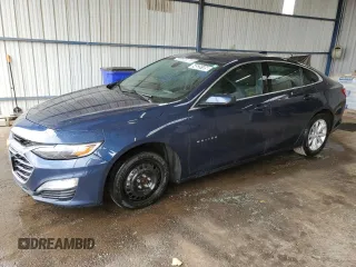 2022 Chevrolet Malibu LT with VIN 1G1ZD5ST1NF158652, listed as a Copart auction lot 54535105 with 124,856 mi miles and Clean Title. Bid and sale history available at DreamBid. Image 1.