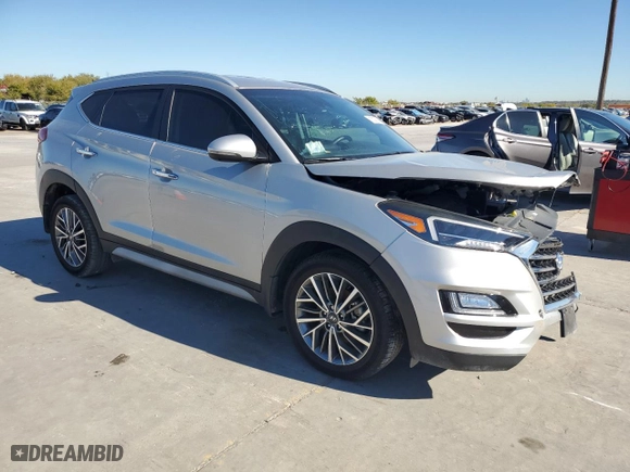 2020 Hyundai Tucson Sport with VIN KM8J33AL1LU207513, listed as a Copart auction lot 81602284 with 45,682 mi miles and Clean Title. Bid and sale history available at carsss.com. Image 4.