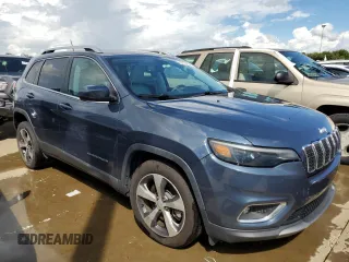 2019 Jeep Cherokee Limited with VIN 1C4PJLDB7KD434047, listed as a Copart auction lot 73723024 with Not provided miles and Non repairable. Bid and sale history available at DreamBid. Image 4.