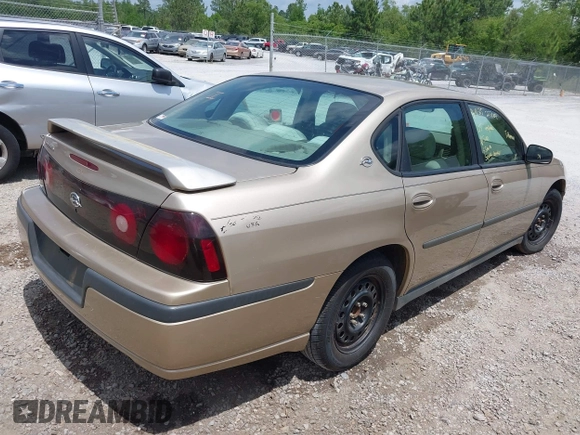 2005 Chevrolet Impala with VIN 2G1WF52E259233009, listed as a IAAI auction lot 42020066 with Not Provided miles and . Bid and sale history available at DreamBid. Image 4.