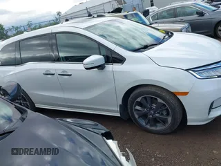 2022 Honda Odyssey Elite with VIN 5FNRL6H91NB058941, listed as a IAAI auction lot 42320293 with 30,977 mi miles and . Bid and sale history available at DreamBid. Image 14.