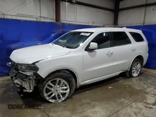 2022 Dodge Durango GT with VIN 1C4RDJDG7NC218824, listed as a Copart auction lot 44421845 with 66,075 mi miles and Clean Title. Bid and sale history available at carsss.com. Image 1.