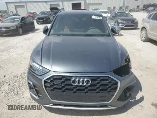 2022 Audi Q5 S line Premium z VIN WA1GAAFY3N2071116, wystawiony jako Copart lot #57175025 z przebiegiem 25 117 mil mil oraz Szkoda całkowita • Salvage title. Historia ofert i sprzedaży dostępna na DreamBid. Obrazek 5.
