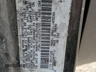 2001 Toyota Prius with VIN JT2BK12U910024705, listed as a Copart auction lot 53417885 with 286,602 mi miles and Salvage Title. Bid and sale history available at carsss.com. Image 14.