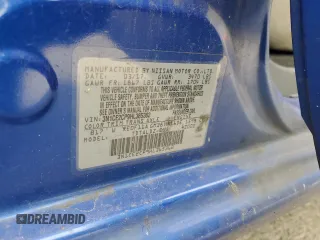 2017 Nissan Note SV with VIN 3N1CE2CP9HL365362, listed as a Copart auction lot 54353235 with Not provided miles and Salvage title. Bid and sale history available at DreamBid. Image 12.